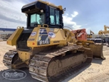 Back corner of used dozer,Back corner of used Komatsu dozer,Front corner of used Komatsu,Side of dozer